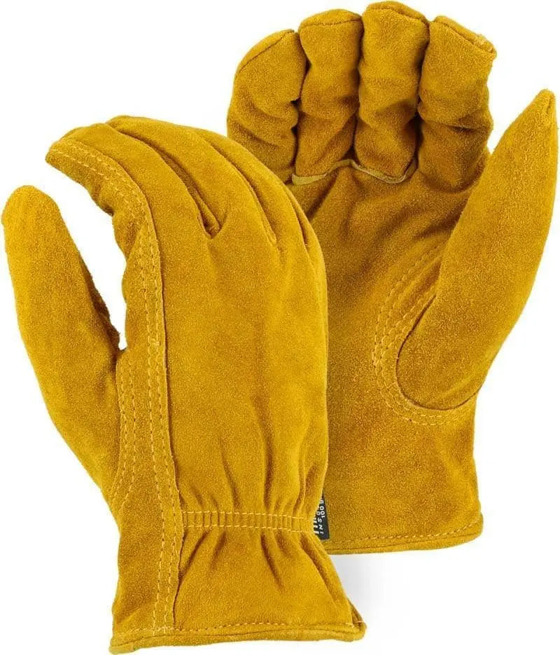 MAJESTIC - Winter Lined Split Cowhide Drivers Glove - Becker Safety and Supply