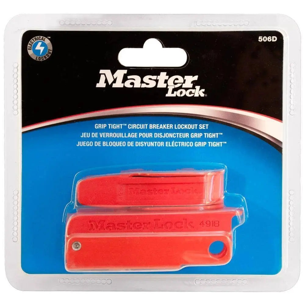 MASTER LOCK - Grip Tight - Circuit Breaker Lockout Set - Becker Safety and Supply