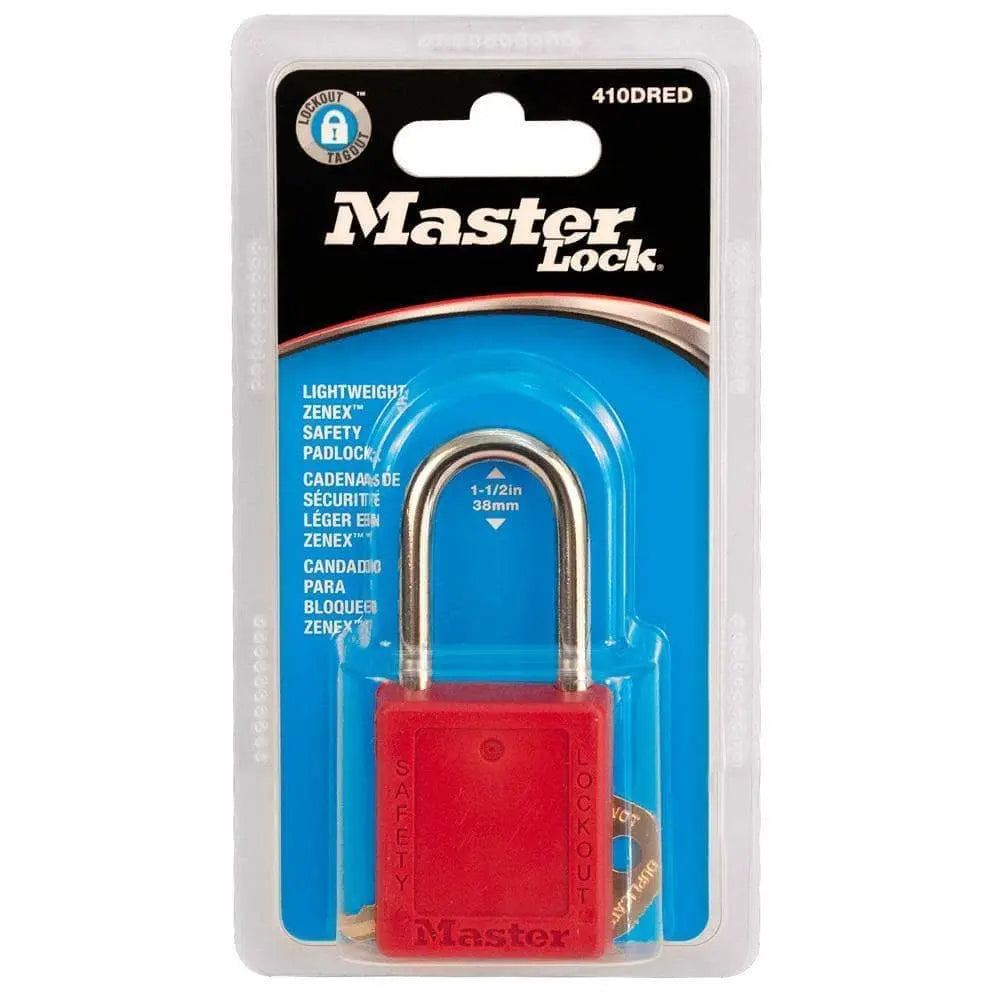 MASTER LOCK - Lightweight Zenex Safety Padlock - Becker Safety and Supply