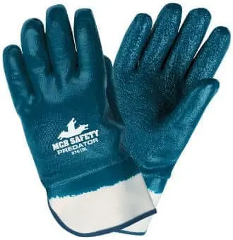 MCR SAFETY - Predator Series Fully Nitrile Coated Work Gloves - Becker Safety and Supply