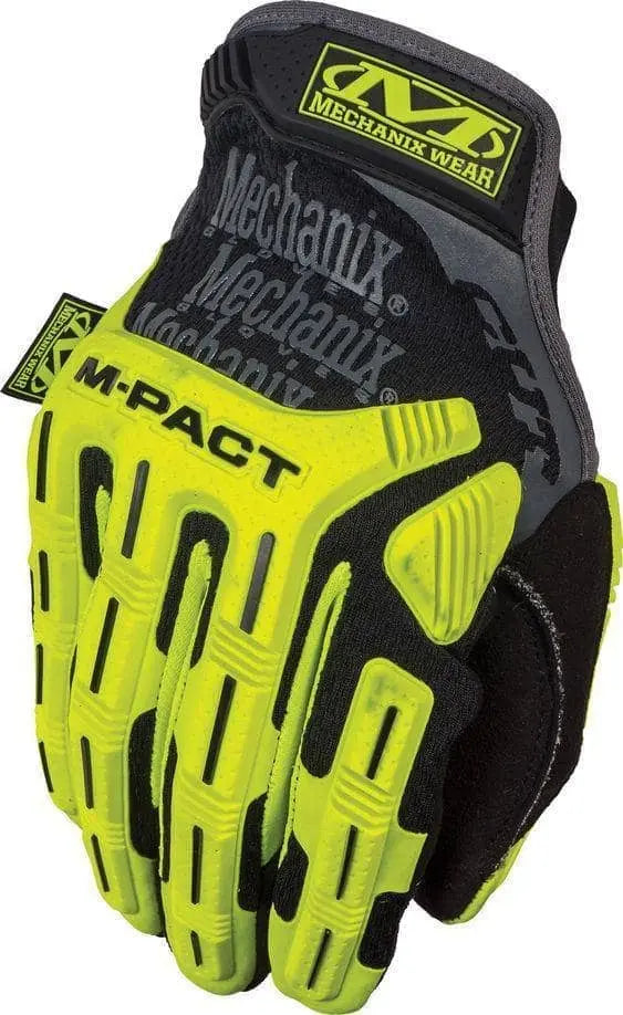 MECHANIX WEAR - Hi Viz M-Pact E5 Glove - Becker Safety and Supply