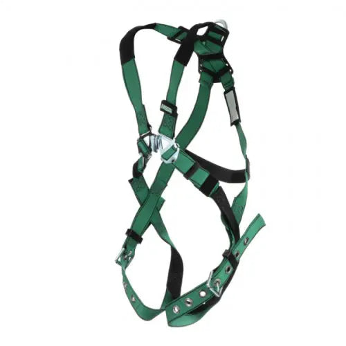 MSA - V-FORM Harness, Extra Large, Back D-Ring, Tongue Buckle Leg Straps  Becker Safety and Supply