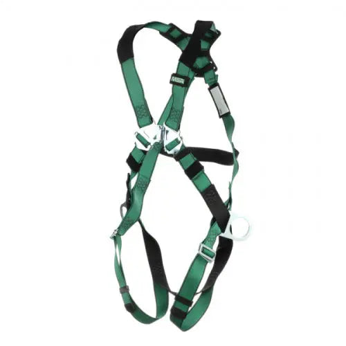 MSA - V-FORM Harness, Extra Large, Back & Hip D-Rings, Qwik-Fit Leg Straps  Becker Safety and Supply
