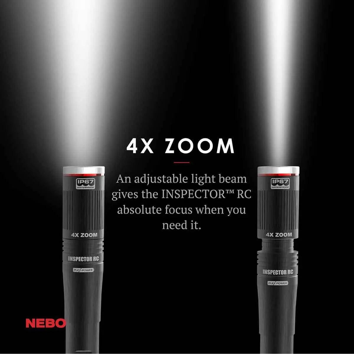 NEBO - INSPECTOR - Rechargeable - 360 lumens