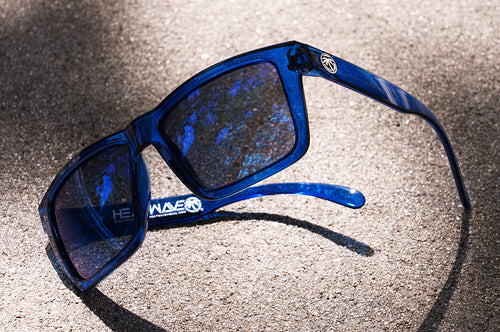 Heatwave - Xl Vise Z87 Sunglasses, Neon Blue FRame