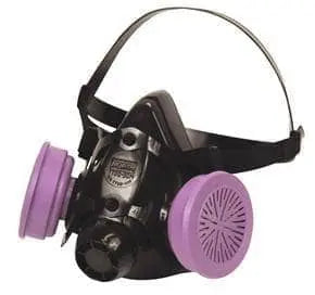 NORTH SAFETY - 7700 Series Silicone Half Mask Respirator - M - Becker Safety and Supply