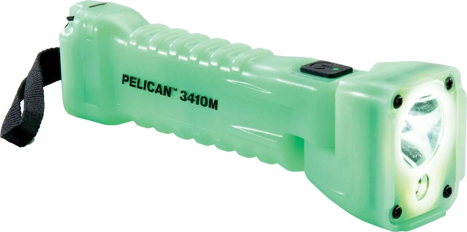 PELICAN - 3410 Right Angle Light - 'Glow in the Dark" Body - Becker Safety and Supply