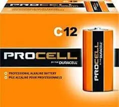 DURACELL - C Alkaline Battery (12/PK) - Becker Safety and Supply