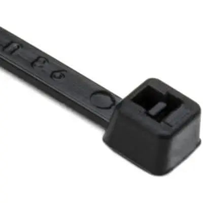 PROTIE - Cable Ties - 11" BLACK - UV - 50 lb Tinsle Strength - Becker Safety and Supply