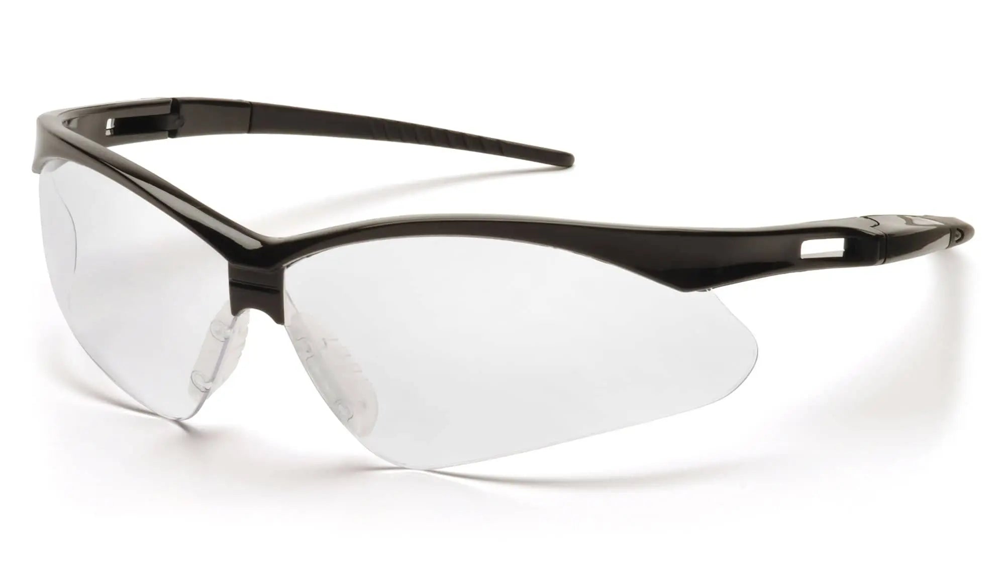 PYRAMEX - Clear Anti-Fog Lens with Black Frame - Becker Safety and Supply