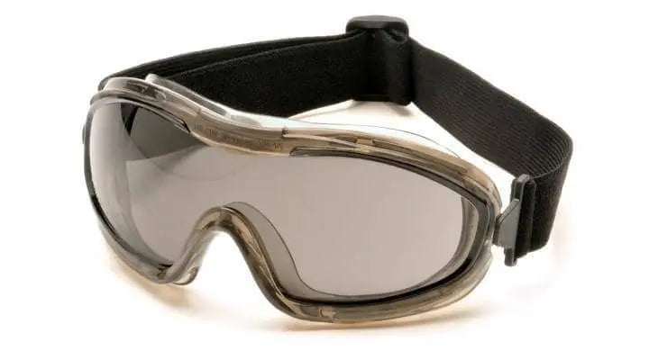 PYRAMEX - G704 Series Low Profile Anti Fog Goggle, Grey - Becker Safety and Supply