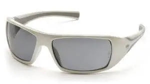 PYRAMEX - GOLIATH White Frame Safety Glasses - Becker Safety and Supply