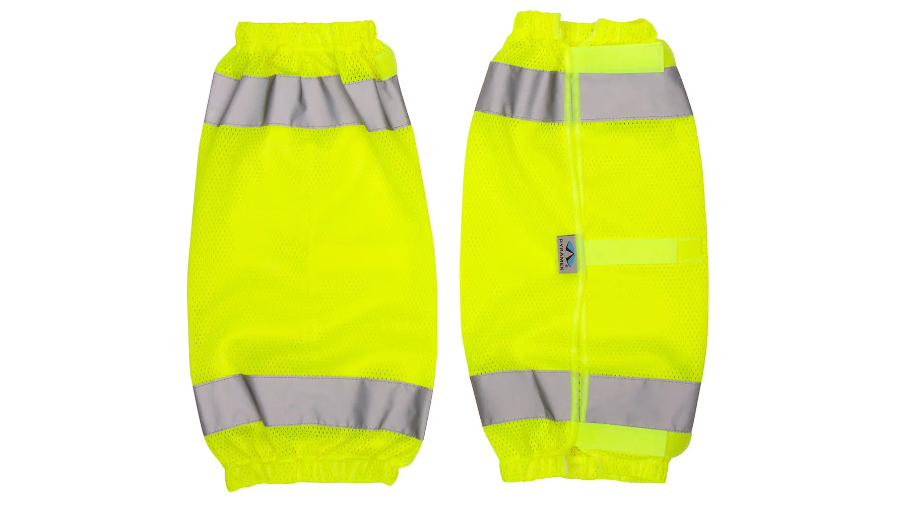 PYRAMEX - Hi Viz Leg Gaiter, Lime - Becker Safety and Supply