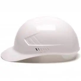 PYRAMEX - Ridgeline Bump Cap 4 Point Glide Lock, White - Becker Safety and Supply