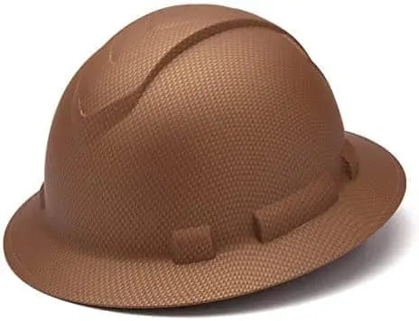 PYRAMEX - Ridgeline Full Brim Hard Hat with 4pt Suspension - Becker Safety and Supply