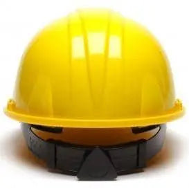 PYRAMEX - SL Series Cap Style Hard Hat 4 Point Snap Lock, Yellow - Becker Safety and Supply