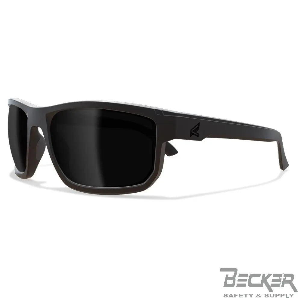 Edge - Defiance - Black FRame/Polarized Smoke Vapor Shield  Becker Safety and Supply