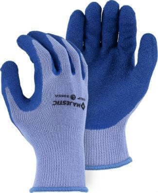 MAJESTIC - Superdex Grip Glove with Wrinkled Latex Palm on Cotton/Poly Liner - Becker Safety and Supply