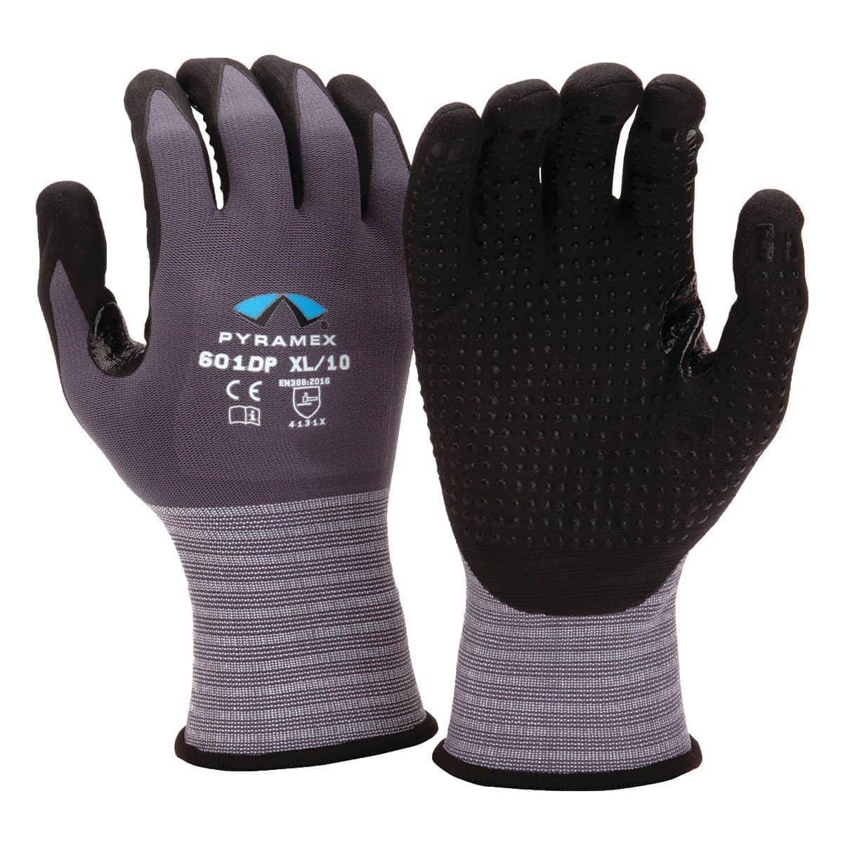 Pyramex - Micro Foam Nitrile with Dotted Palm - Becker Safety and Supply