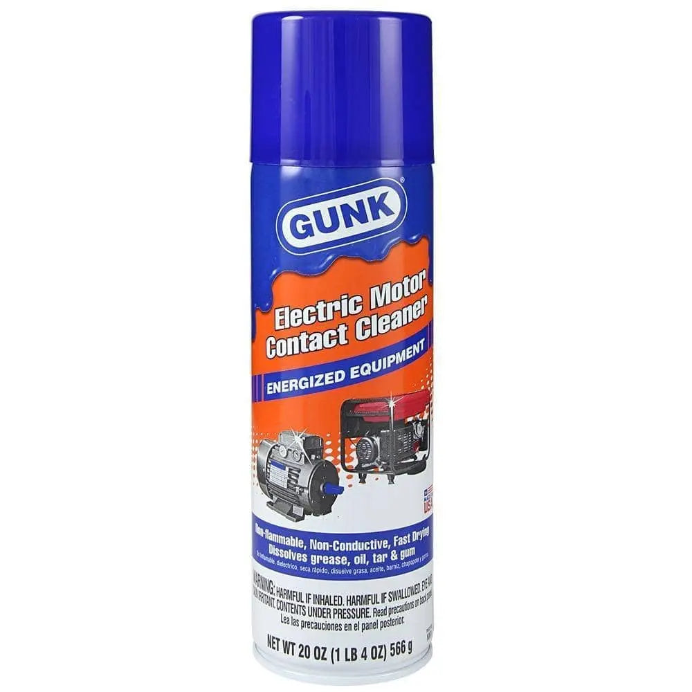 RADIATOR SPECIALTY - GUNK - Electric Motor Contact Cleaner - 20 oz Aerosol Can - Becker Safety and Supply