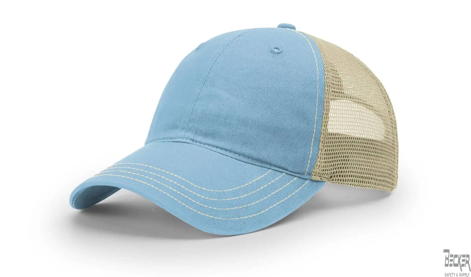 RICHARDSON - 111 Garmet Washed Trucker, Snap back - Becker Safety and Supply