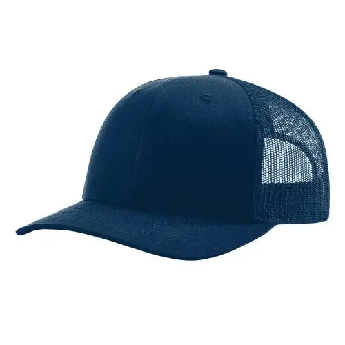 RICHARDSON - 112 Trucker Solid - Navy - Becker Safety and Supply