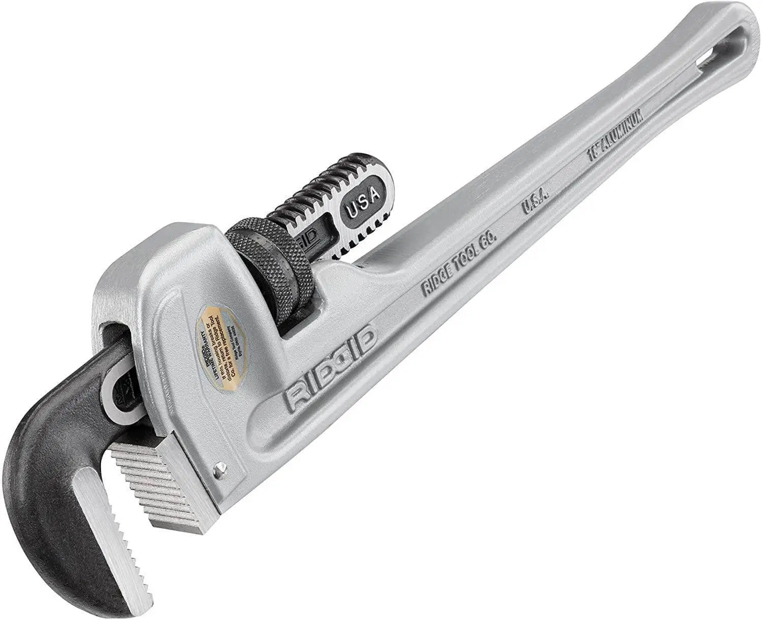 RIDGID - 18" Aluminum Pipe Wrench - Becker Safety and Supply