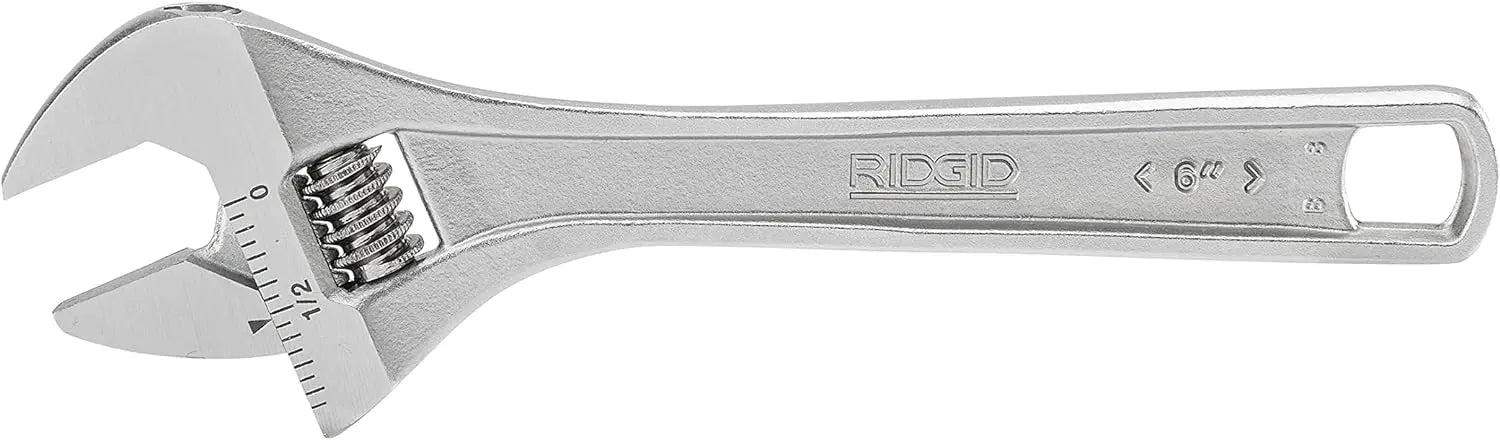 RIGID - 6" Adjustable Wrench  Becker Safety and Supply