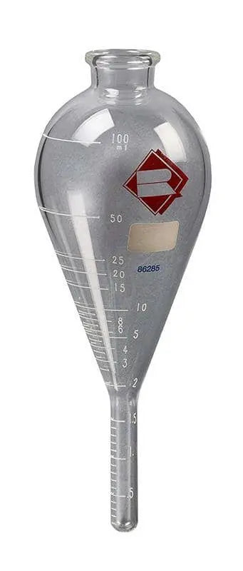 ROBINSON - 100ml Pear-Shaped Centrifuge Tube - Becker Safety and Supply