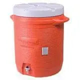 RUBBERMAID - Cooler 5 gal Water - Orange - Becker Safety and Supply