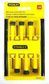 STANLEY - 6 pc precision screwdriver set - Becker Safety and Supply