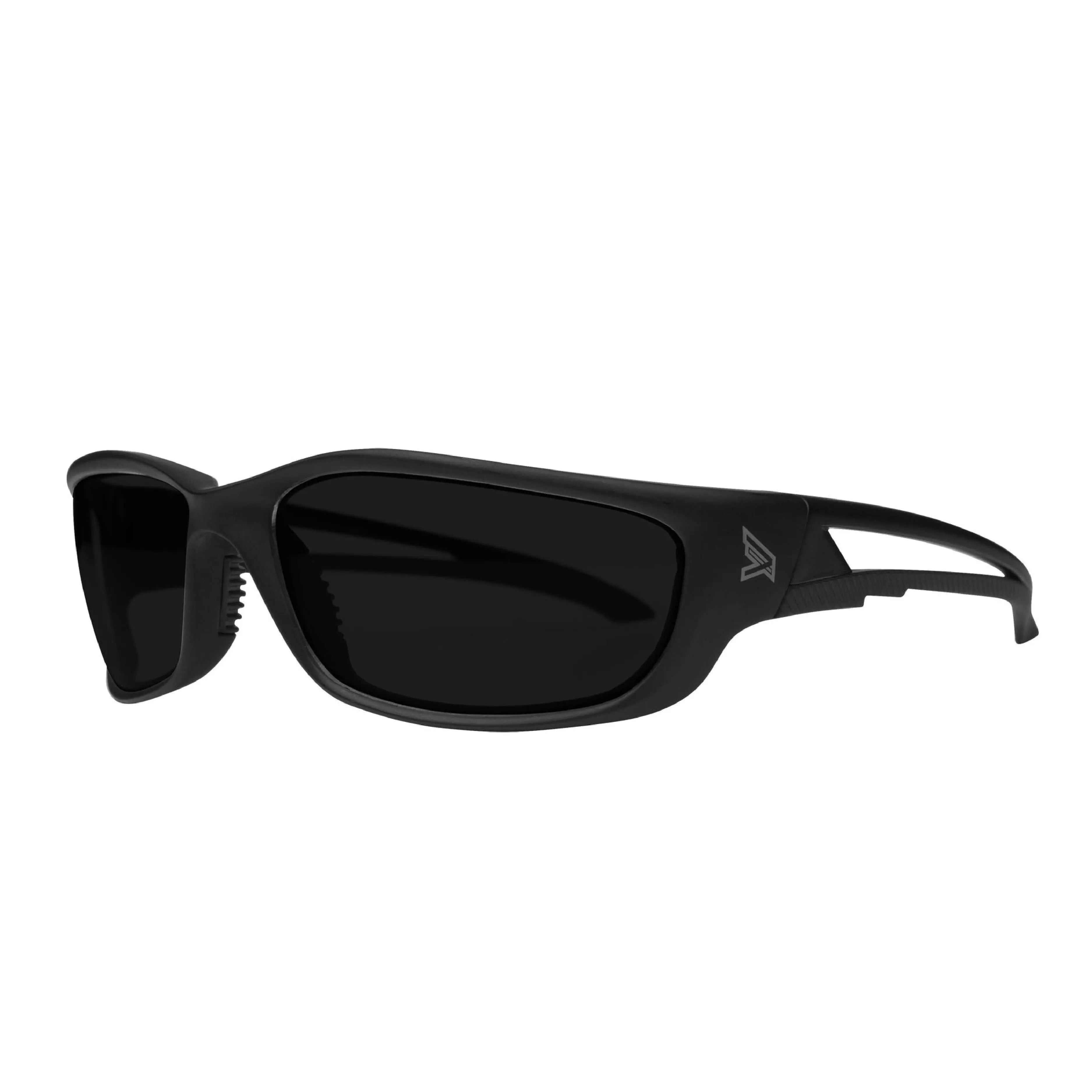 EDGE - Kazbek XL Wide Safety Glasses, Black/Smoke - Becker Safety and Supply