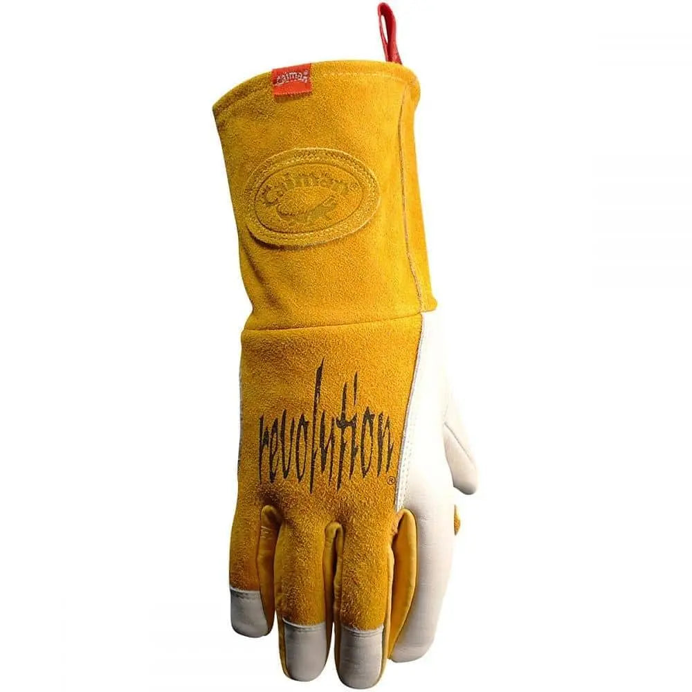 CAIMAN - Cow Grain Unlined MIG/Stick Welding Gloves - Becker Safety and Supply