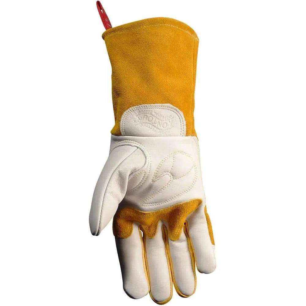 CAIMAN - Cow Grain Unlined MIG/Stick Welding Gloves - Becker Safety and Supply