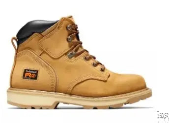 TIMBERLAND PRO - Men's Pit Boss 6" Steel Toe Work Boot, Wheat - Becker Safety and Supply