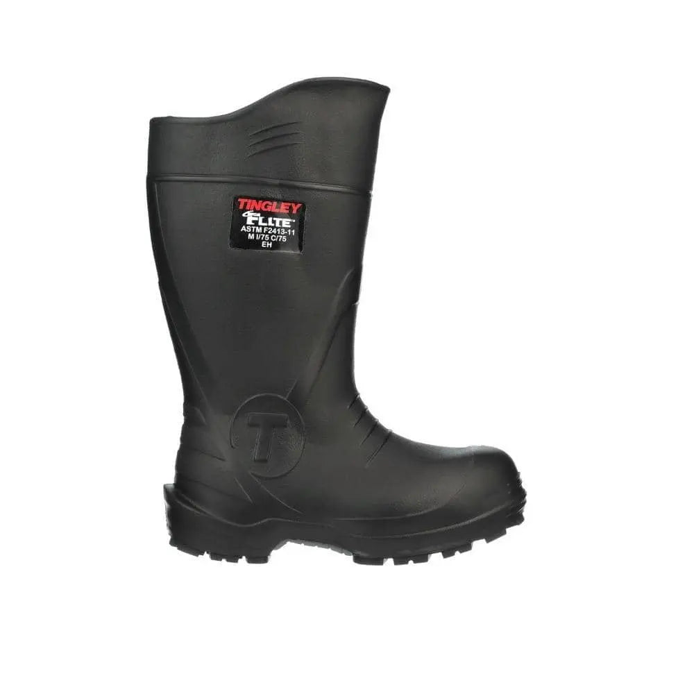 TINGLEY - FLITE - SAFETY TOE KNEE BOOT Composite Safety Toe - 100% Liquid Proof, Black - Becker Safety and Supply