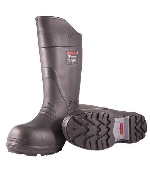 TINGLEY - FLITE - SAFETY TOE KNEE BOOT Composite Safety Toe - 100% Liquid Proof, Black - Becker Safety and Supply