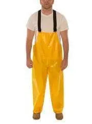 TINGLEY - IRON EAGLE - Bib Overalls - Polyurethane on nylon - Waterproof and Chemical Resistant - Yellow - Becker Safety and Supply