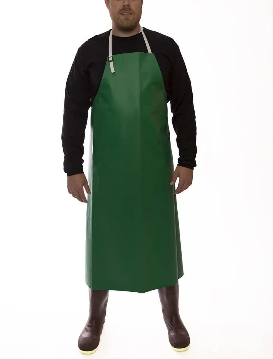 TINGLEY - Safetyflex - FR Chemical Resistant Green Apron 38"x48" - Becker Safety and Supply