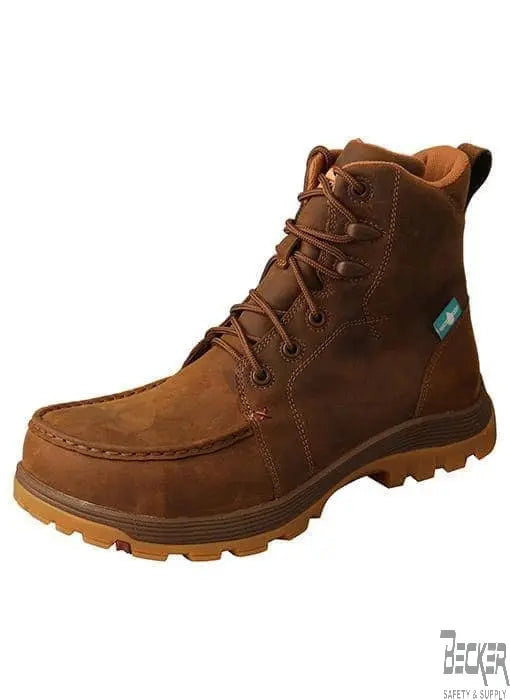 TWISTED X - Mens 6" Oblique Nano Toe Work Boot, Waterproof - Becker Safety and Supply