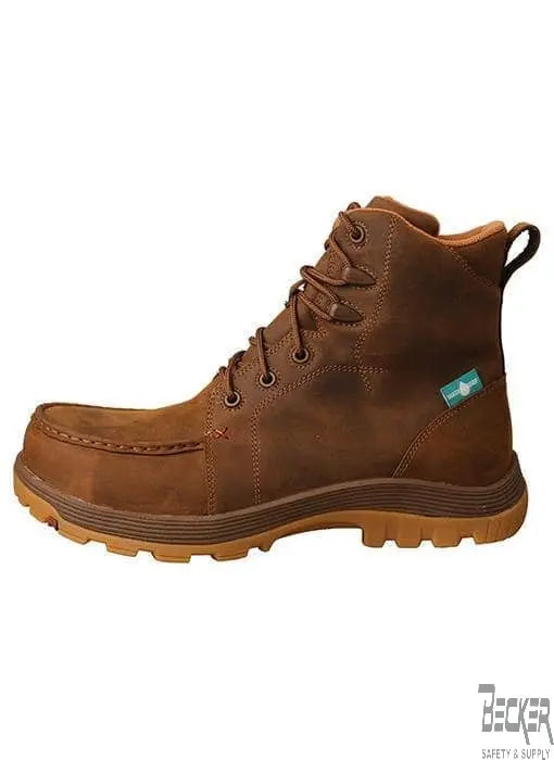TWISTED X - Mens 6" Oblique Nano Toe Work Boot, Waterproof - Becker Safety and Supply