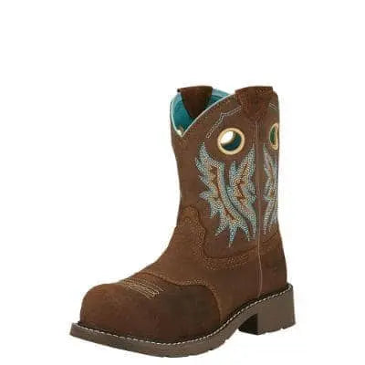 ARIAT - WMN FATBABY - Cowgirl Composit Toe - Fireside/Tan - Becker Safety and Supply