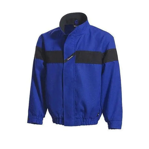 WORKRITE FR 6oz Nomex Work Jacket, Royal Blue Becker