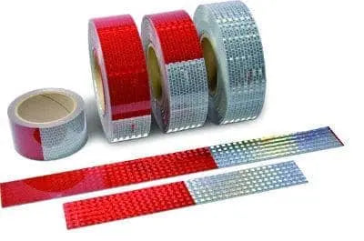 SAFEHOUSE SIGNS - Conspicuity Reflective Tape - Red/White - 2