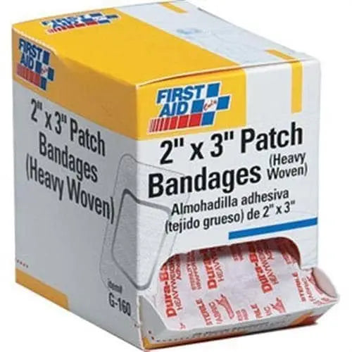 FIRST AID ONLY - BANDAGE 2x3 (25/box) - Becker Safety and Supply