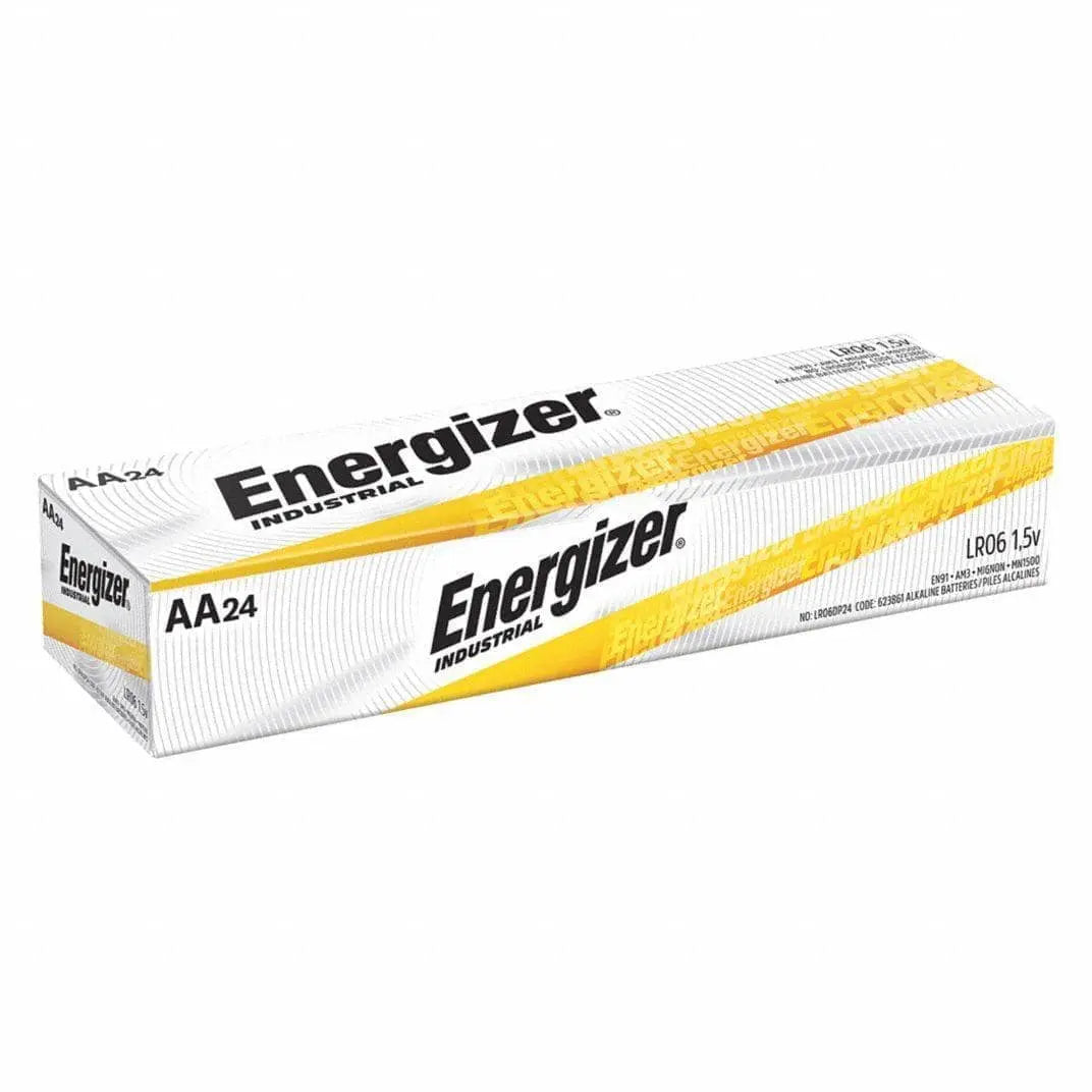 Energizer Industrial - AA Alkaline Batteries - 24/bx - Becker Safety and Supply