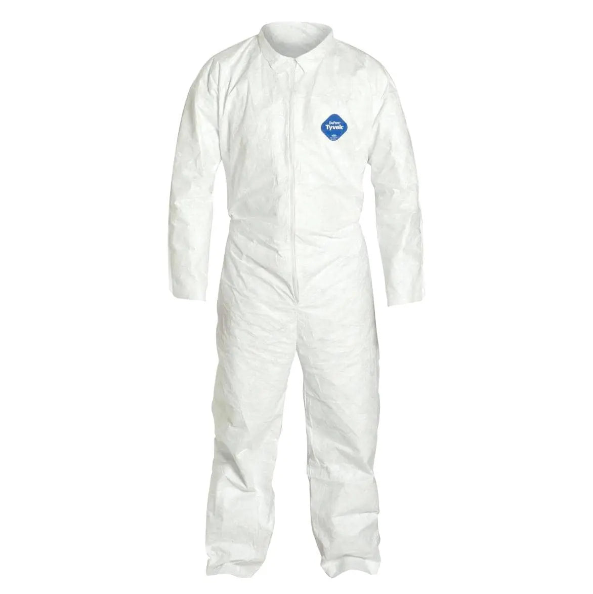 TYVEK - TY120S - White Coveralls - Open Wrists & Ankles - Serged Seams - 25/case - Becker Safety and Supply