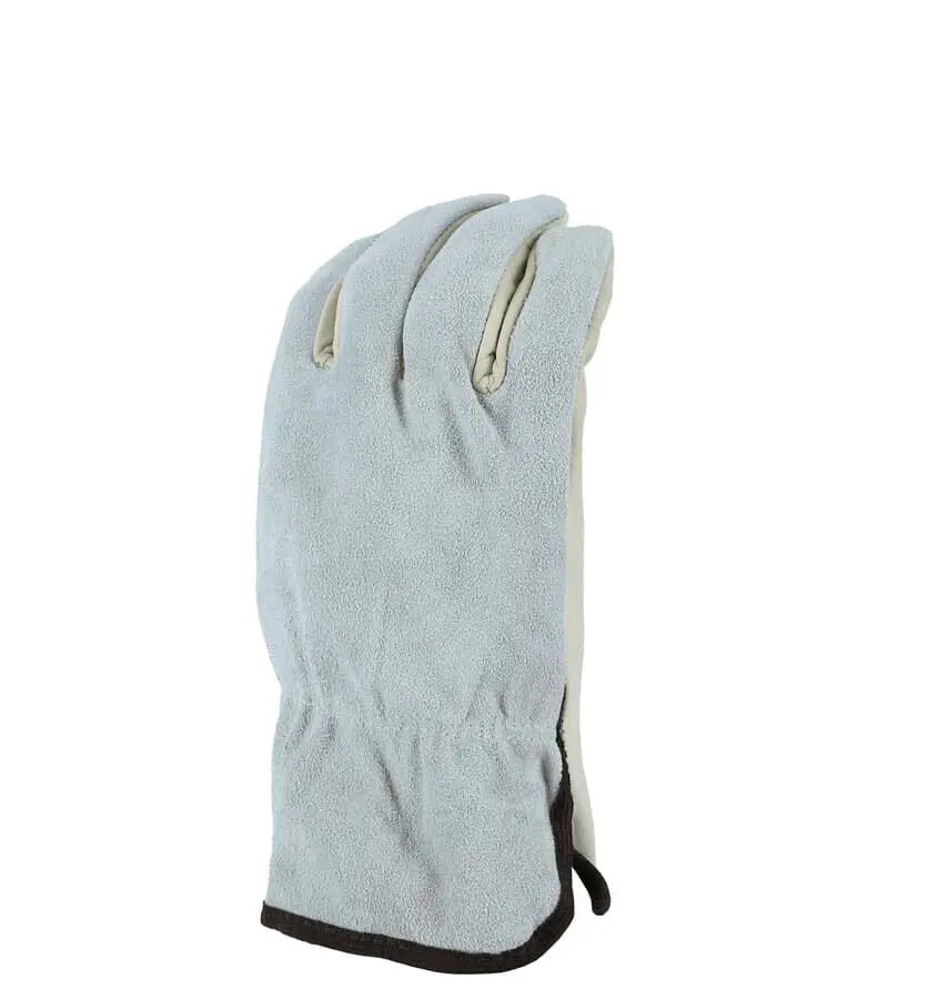 MAJESTIC GLOVE - GOATSKIN PALM AND COWHIDESPLIT BACK DRIVERS GLOVES - NOT TAGGED-M - Becker Safety and Supply