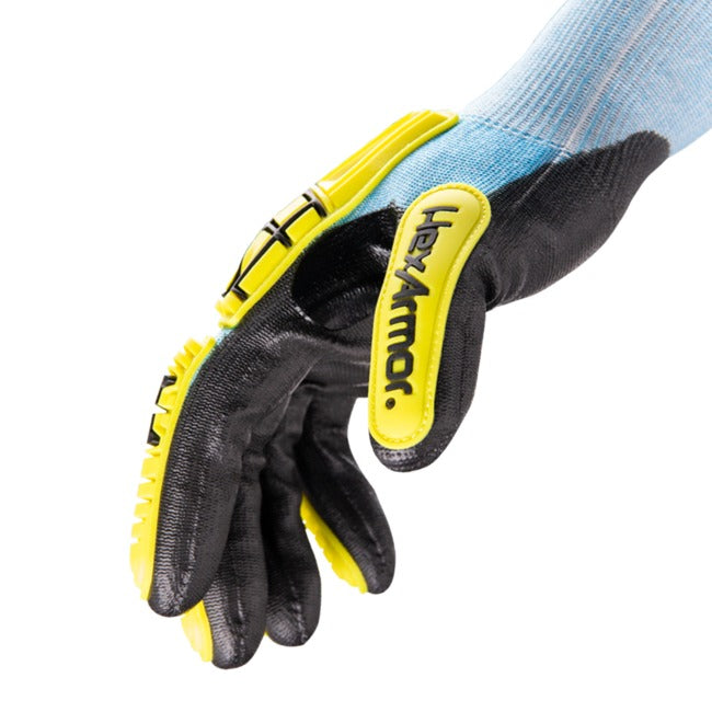 HEXARMOR - Helix Core Series 3012 - 15 Guage - PU Coated - 360 Degree A5 - Becker Safety and Supply